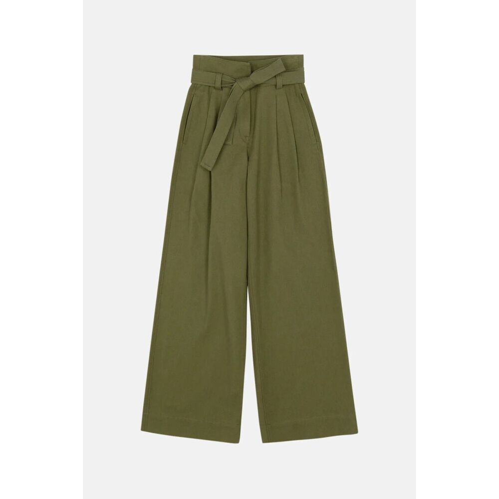A.L.C. Paper Bag Waisted Wide Leg Pants